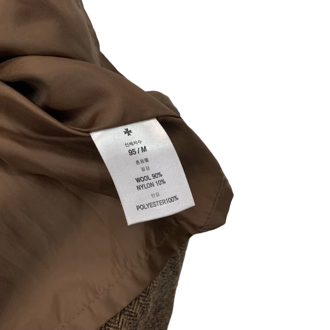 토니웩 브라운체크 울 코트 상품이미지4