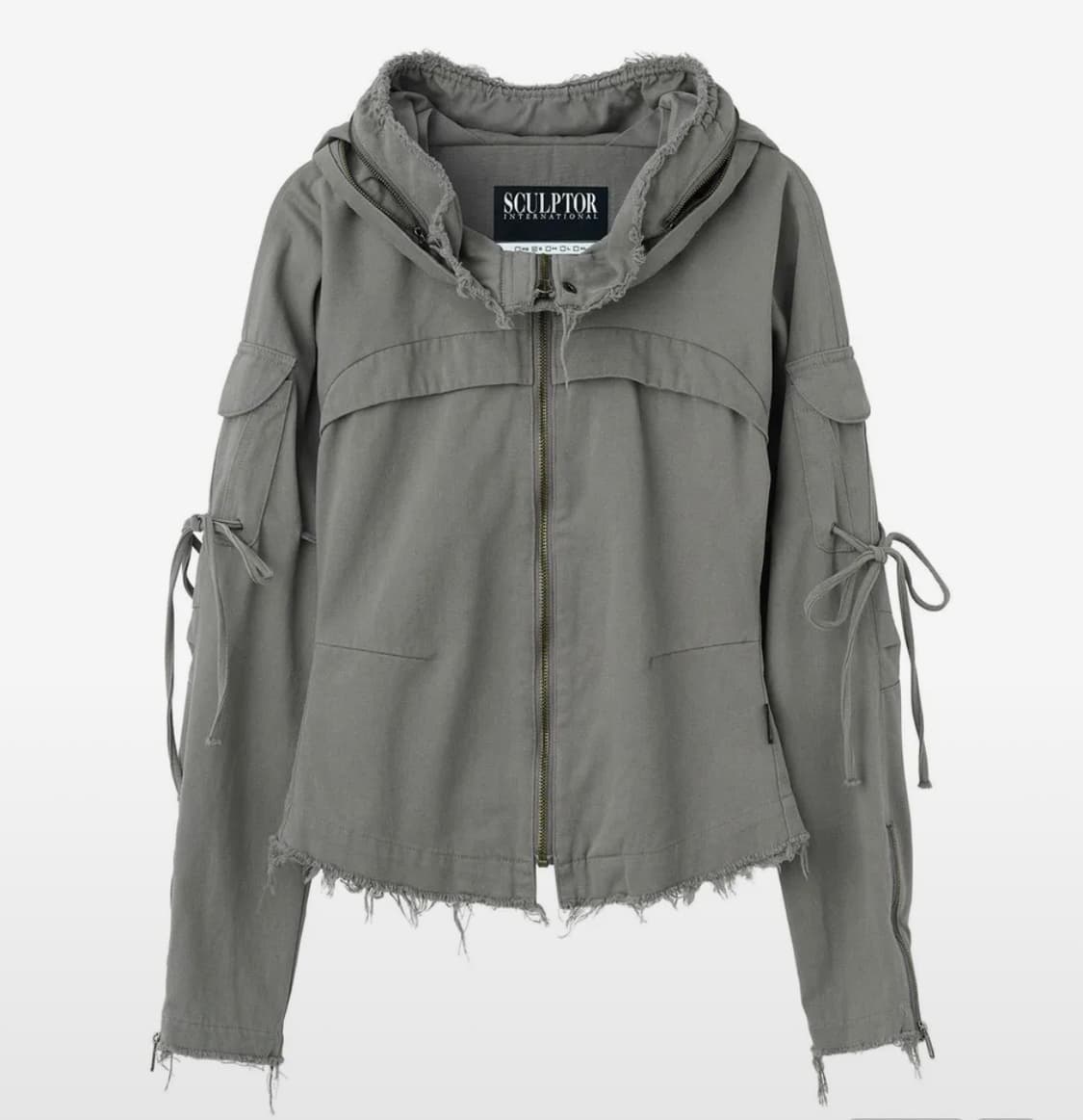 스컬프터 언커트 자켓 그레이 상품이미지2