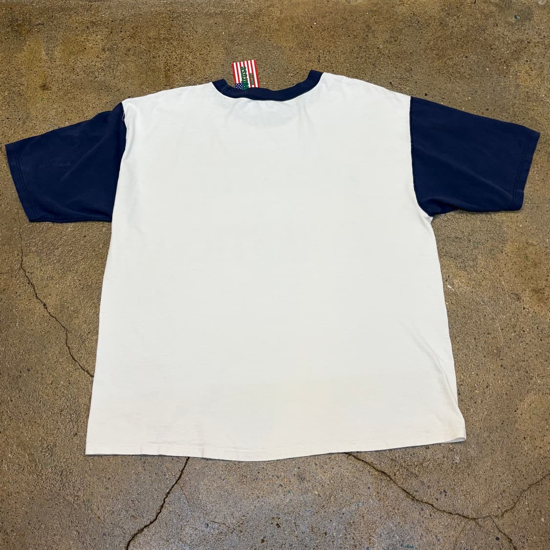 90s Made in USA 미국 빈티지 러셀 링거티 반팔티 상품이미지7