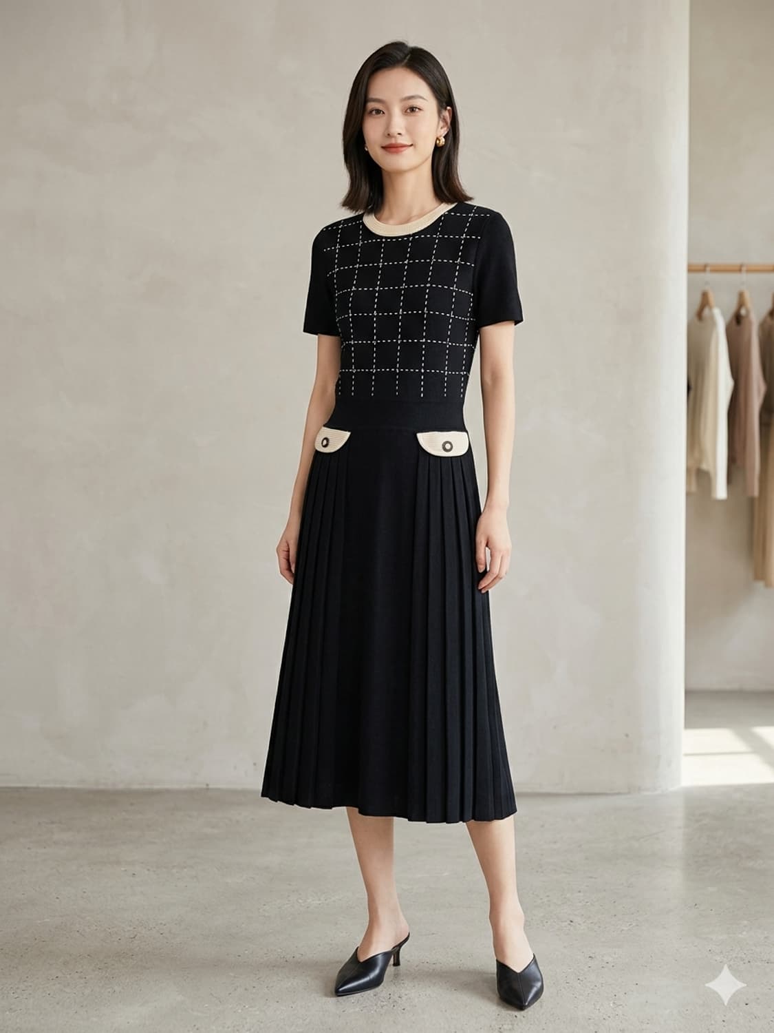 띠어리 니트 원피스 상품이미지1