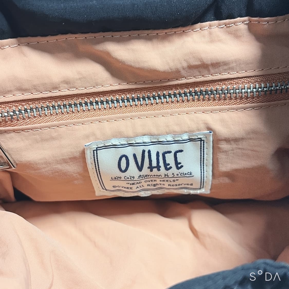 OVHEE 오브히 블랙 백팩 상품이미지8