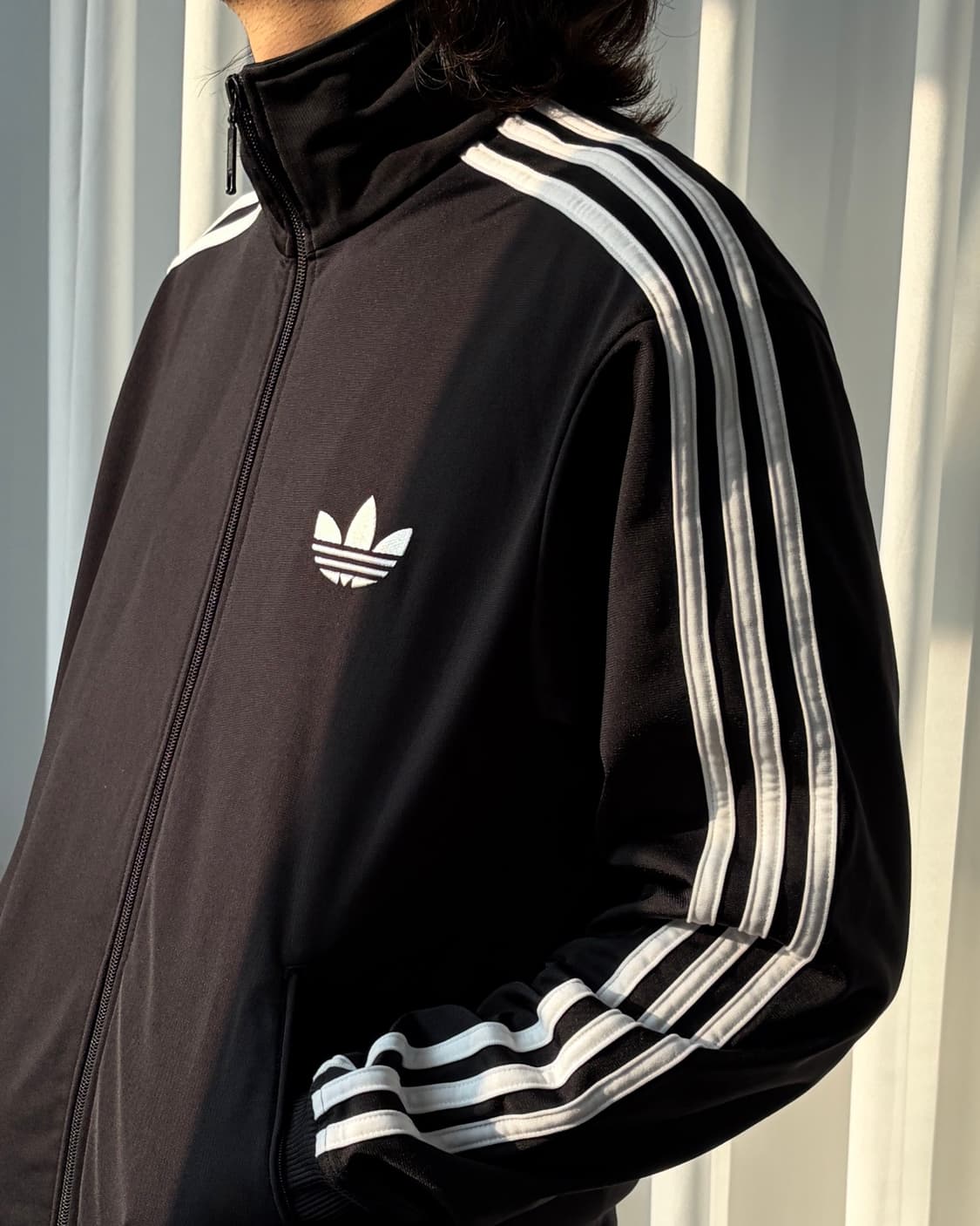 [XL]아디다스 구형 파이어버드 블랙 트랙탑 져지 상품이미지2