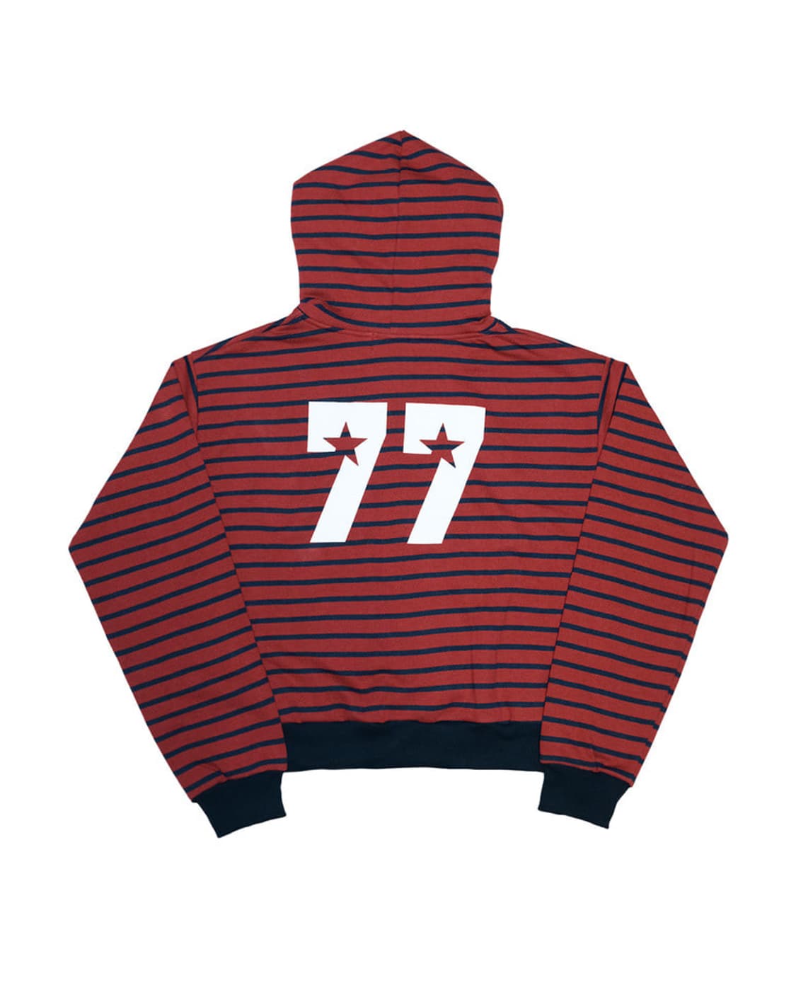 Lucky stripe hoodie red L사이즈 상품이미지2