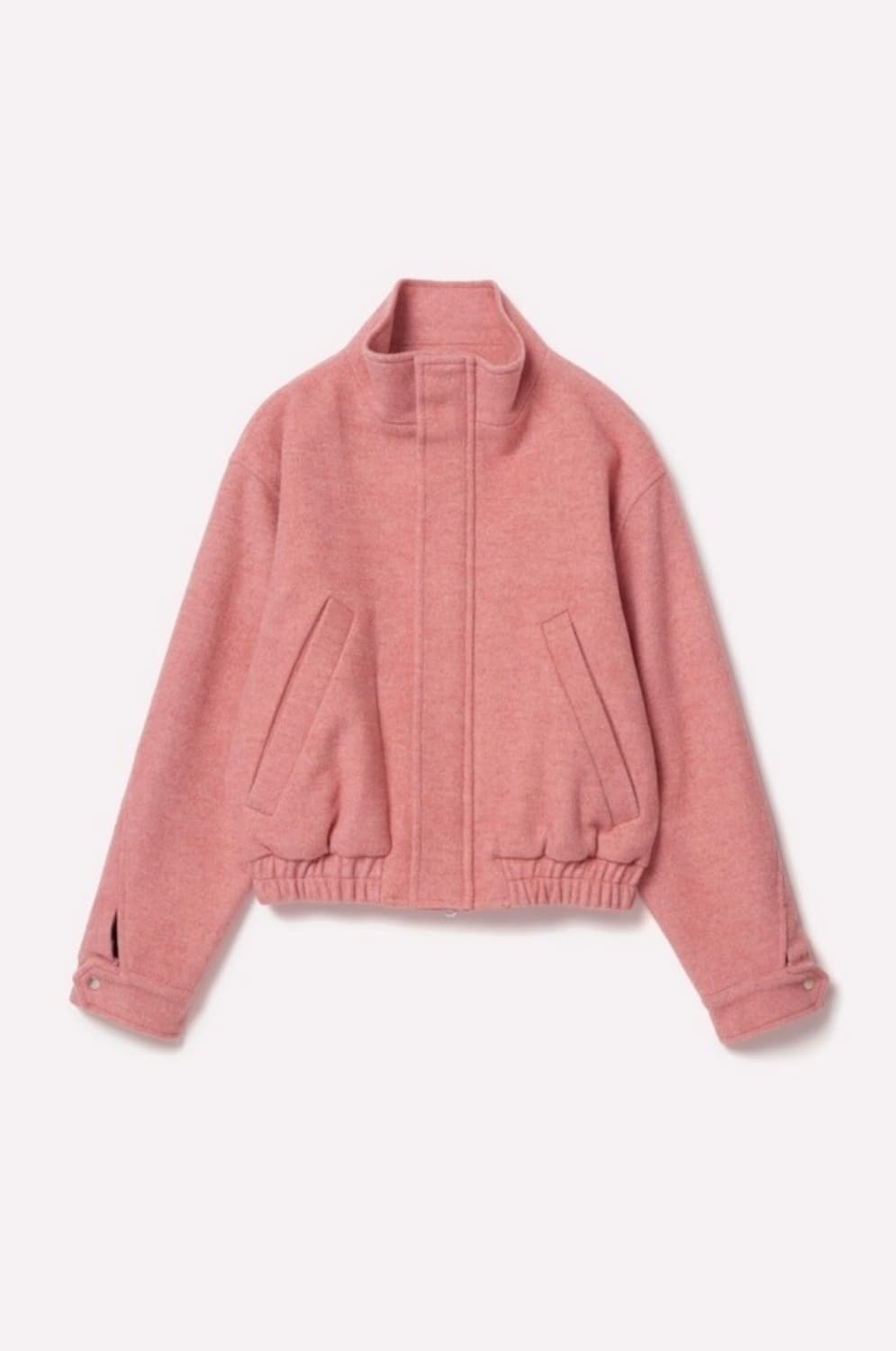 PPB 브러쉬 울 숏 자켓 핑크 상품이미지1