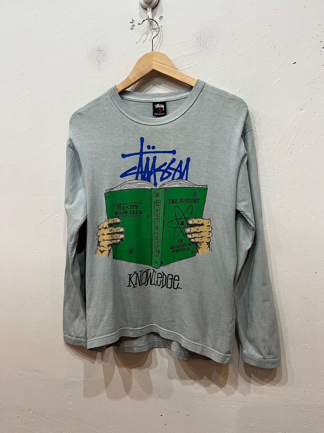 00s 스투시 Knowledge All City Book Club 롱슬리 상품이미지1