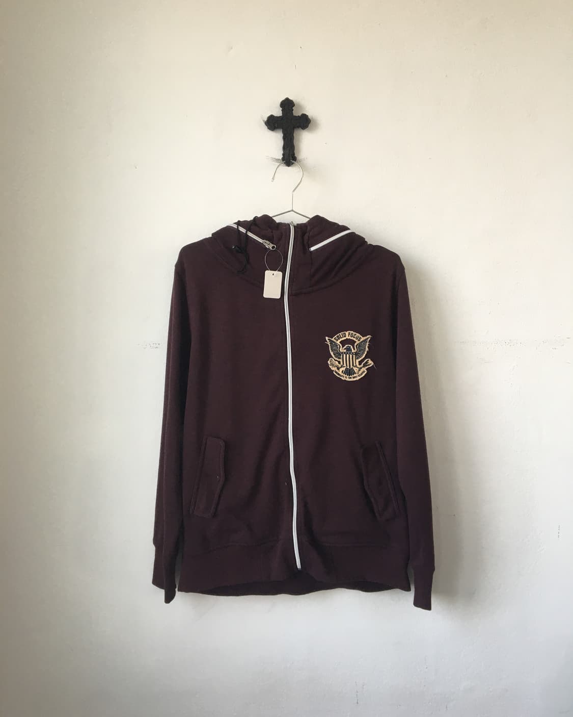 Back printing hood zip up 상품이미지3