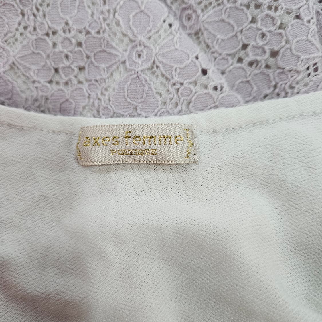 엑시즈팜 포에틱 오프숄더 레이스 블라우스 상품이미지10