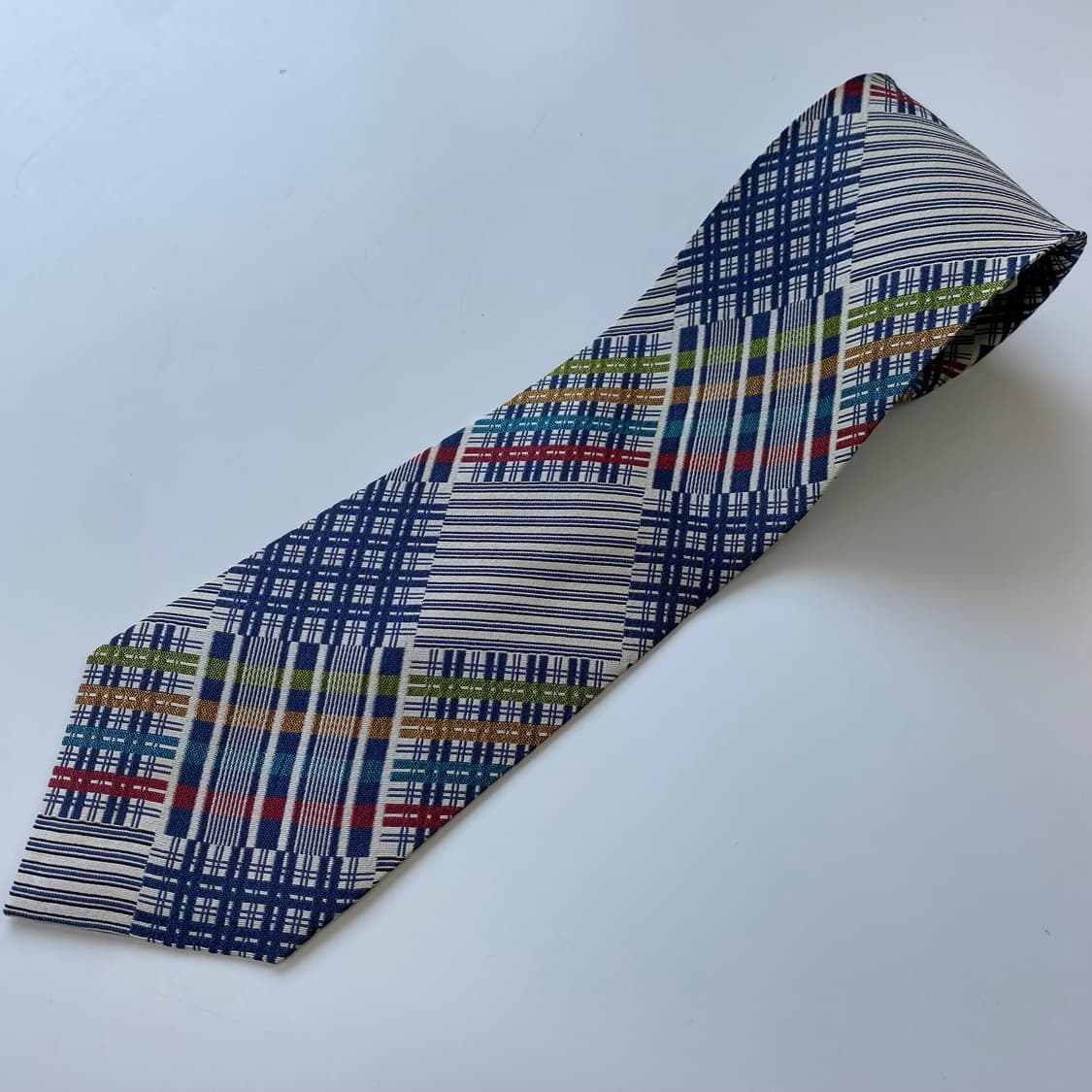 겐조(KENZO) 명품 정품 체크넥타이 상품이미지4