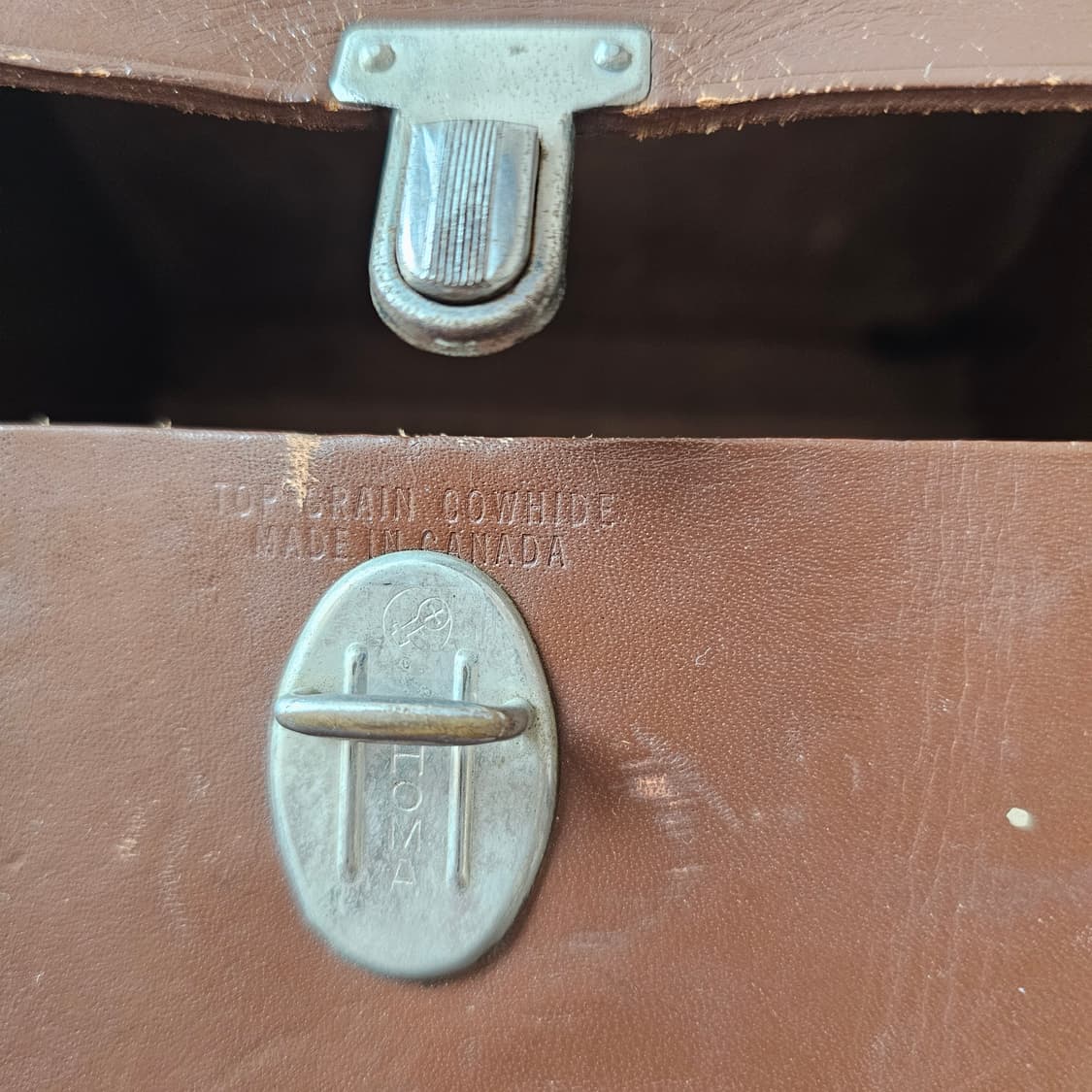 Bell & Howell 1950년대 빈티지 레더 카메라 가방 크로스백 상품이미지5