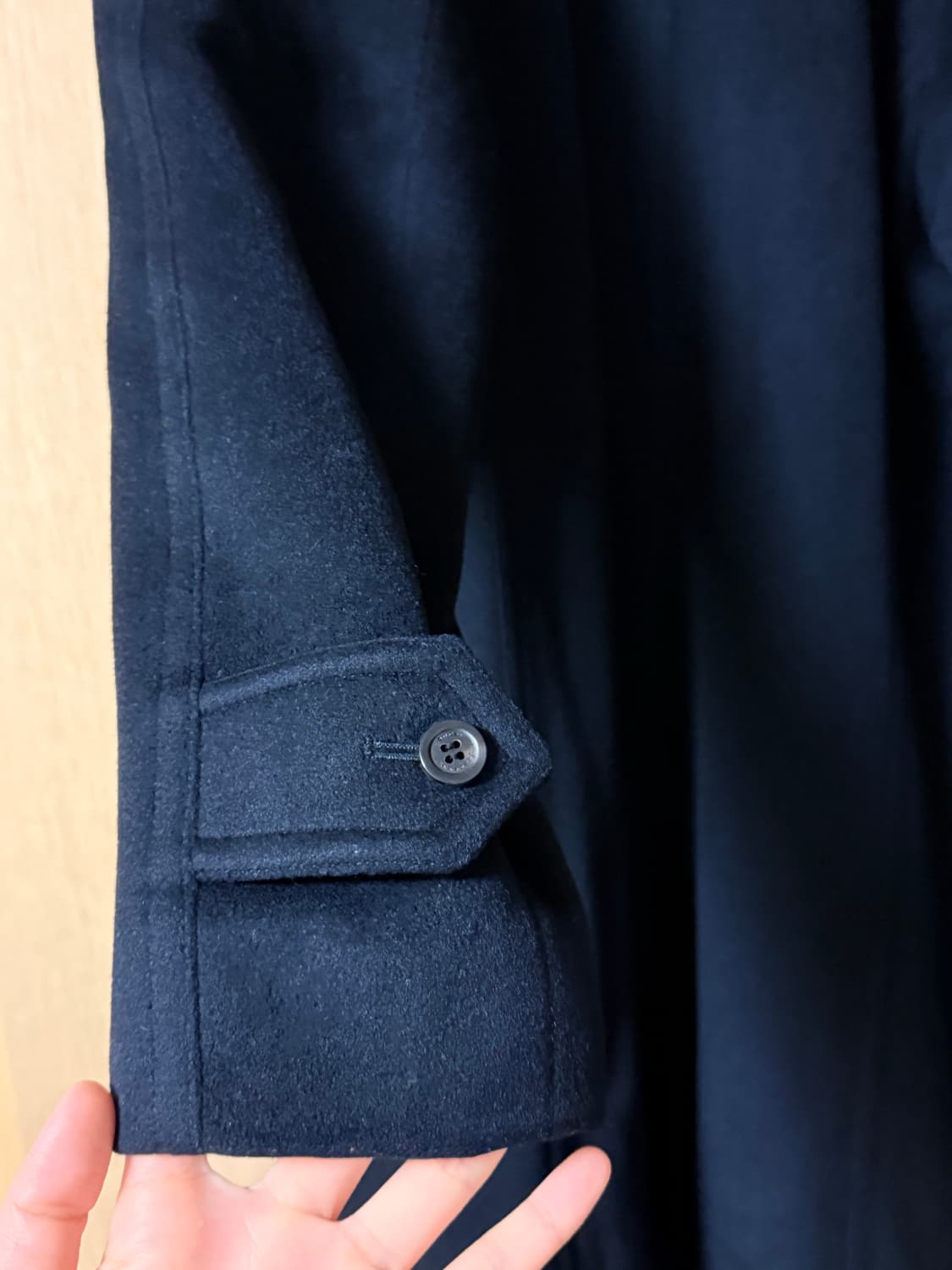 버버리 런던 블랙 코트 M 상품이미지4