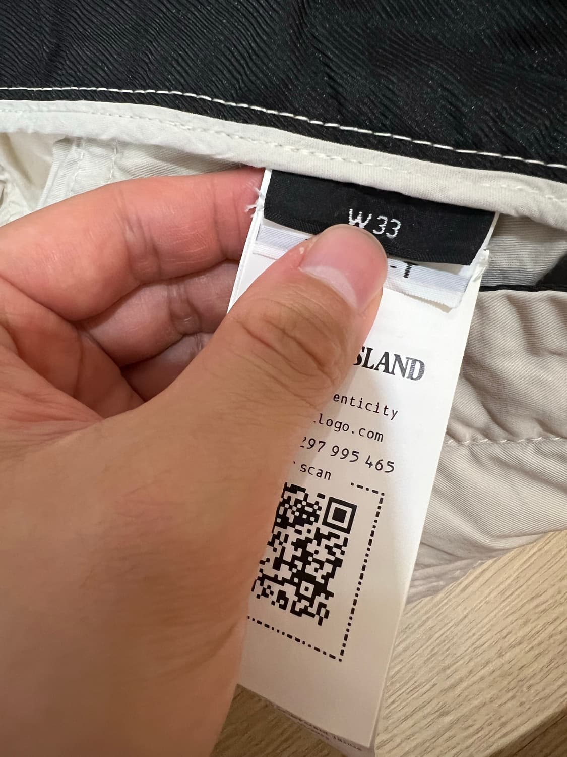 24fw 스톤아일랜드 베이지카고팬츠 33-34 (새상품급) 상품이미지3