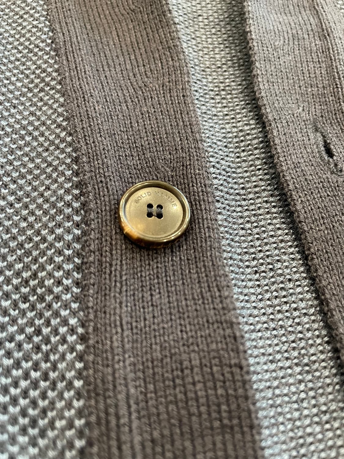 솔리드옴므 자가드 니트 가디건 95 상품이미지3