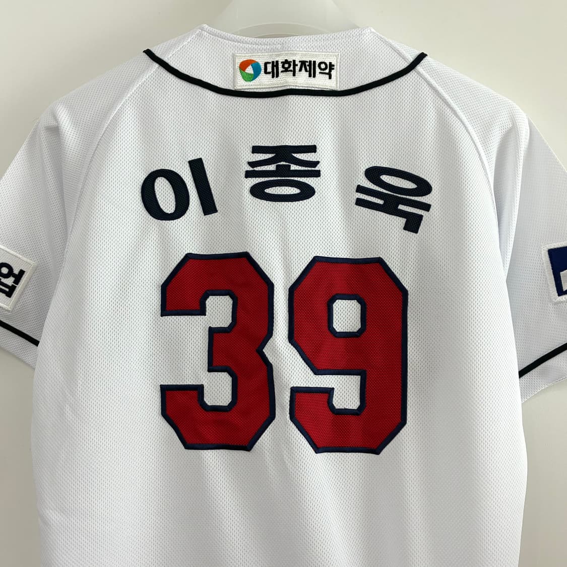 두산베어스 이종욱 마킹 야구 홈 유니폼 상품이미지6