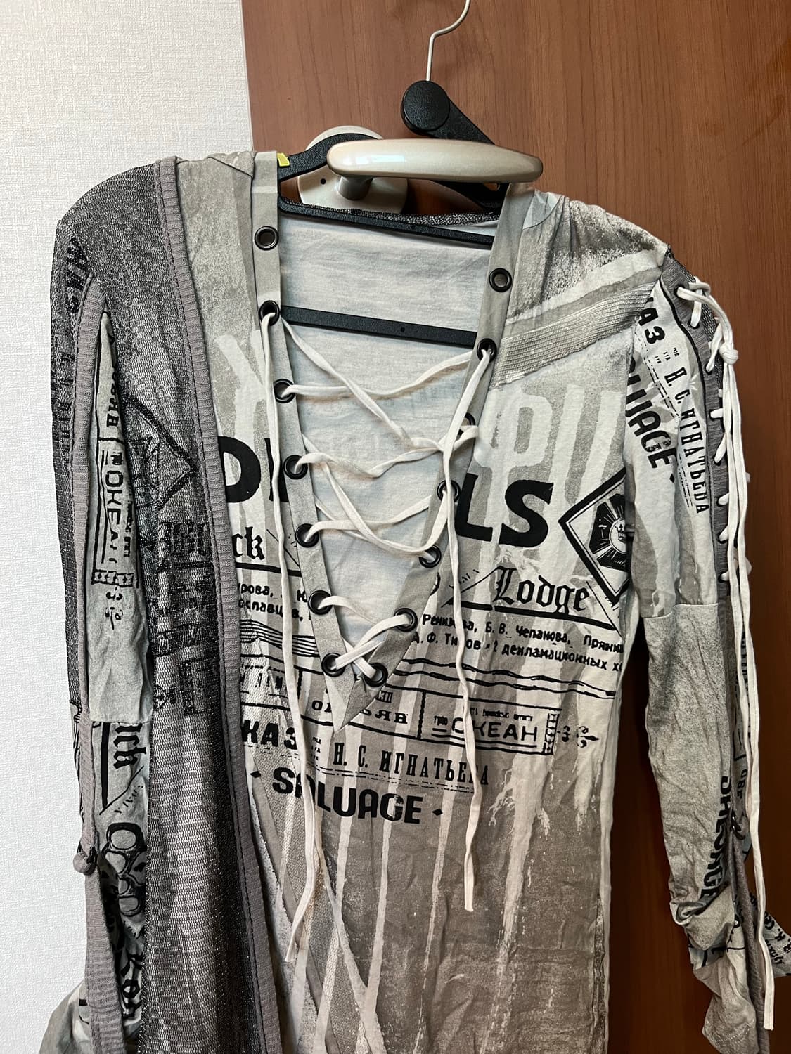 salvage long-sleeved one-piece 상품이미지2