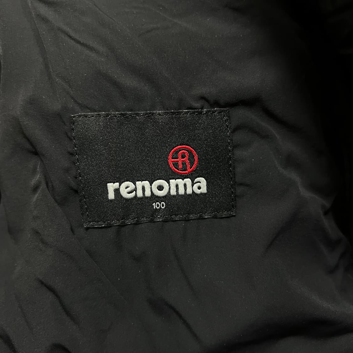 레노마 구스다운 퀼팅 경량패딩 점퍼 [블랙] L/100 상품이미지4