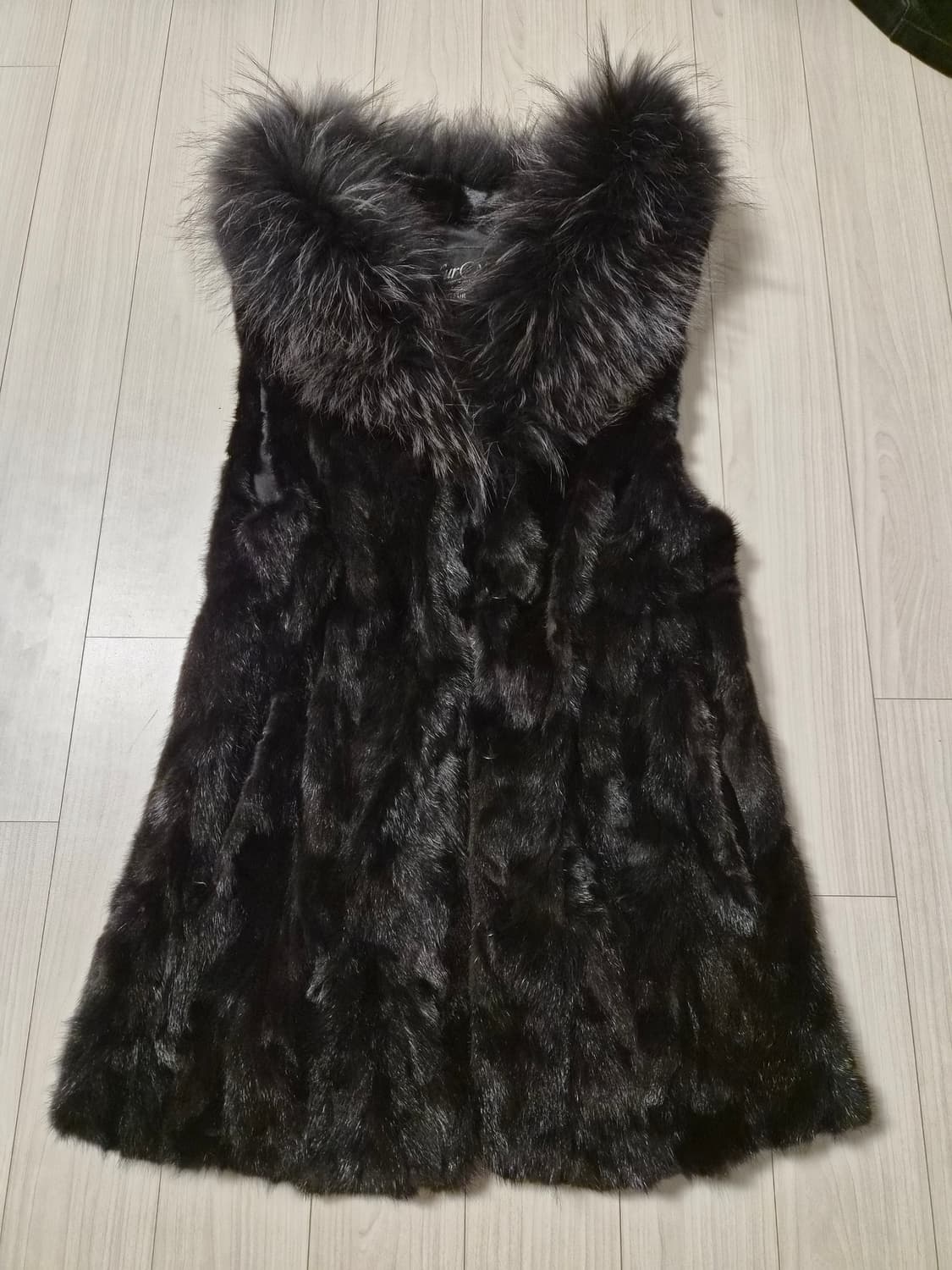 [천연 밍크&라쿤] 대동모피(FurCN) 후드 베스트 (55~66) 상품이미지2