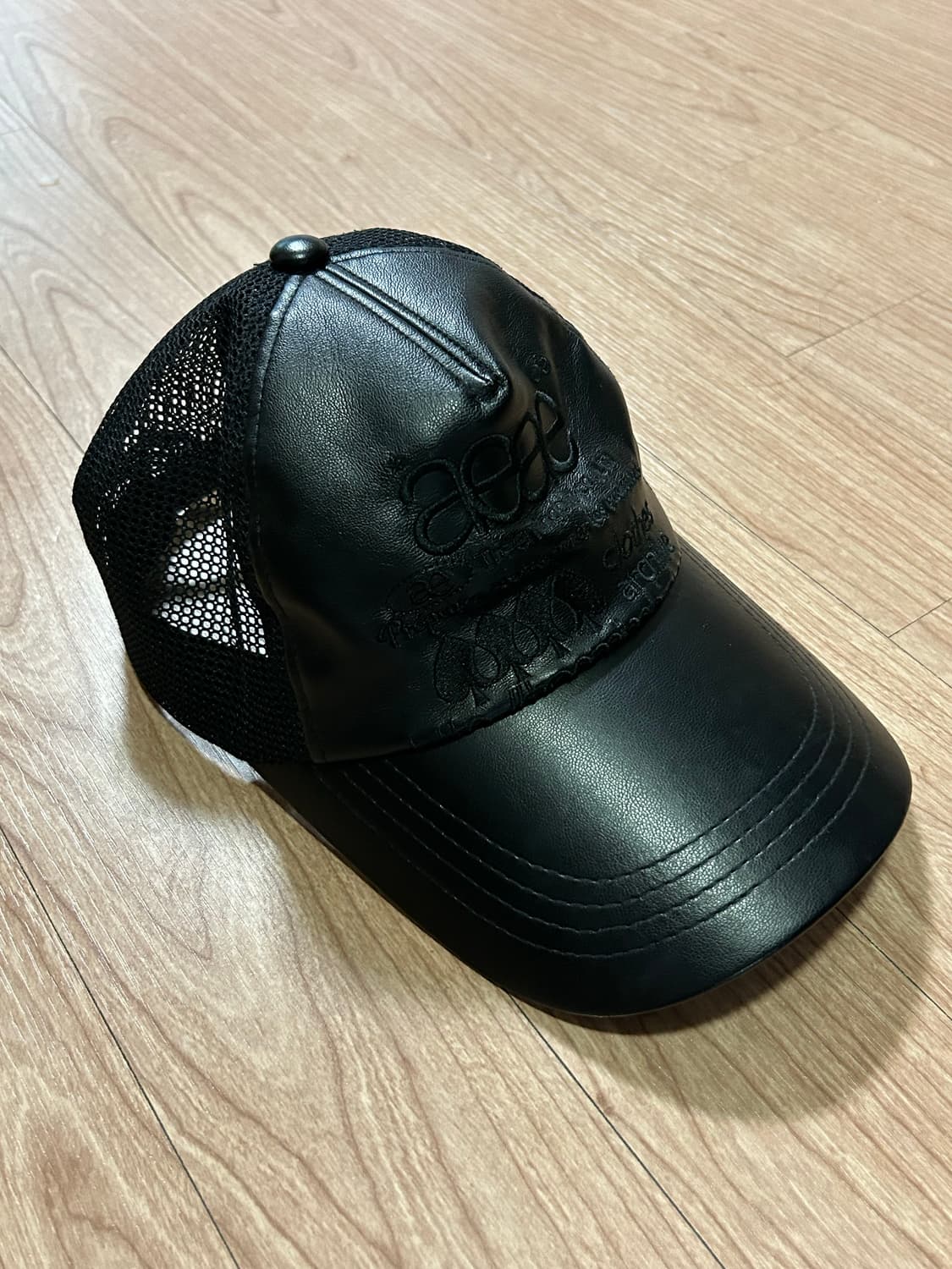 [리미티드] Aeae X 트리밍버드 콜라보 레더 메쉬 볼캡/모자 상품이미지1