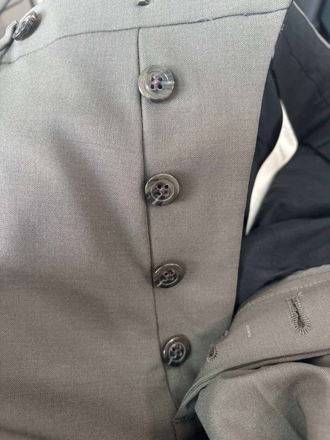 릭오웬스 DIRT 사루엘 울 슬랙스46/DARK DUST 상품이미지5