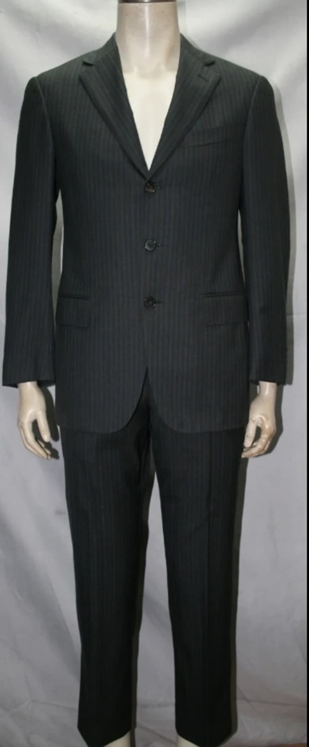 제냐 남성 스트라이프 정장 세트 ~50R 상품이미지10