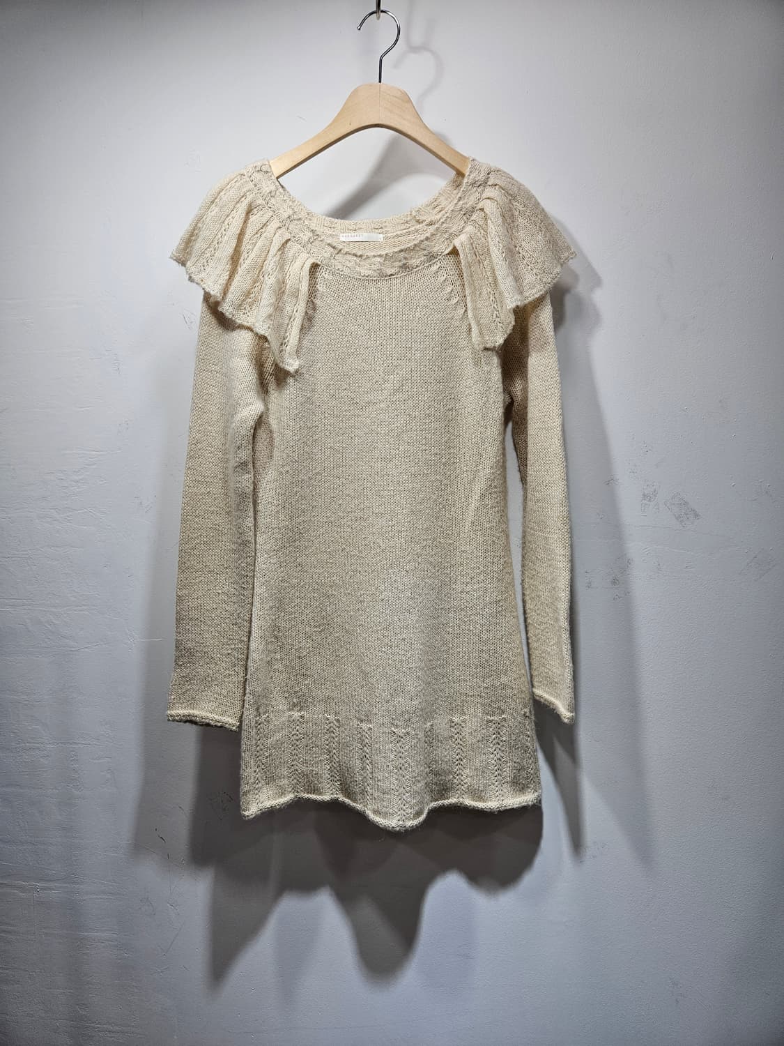 마가렛(Margaret) 긴팔 니트 아이보리 상품이미지1