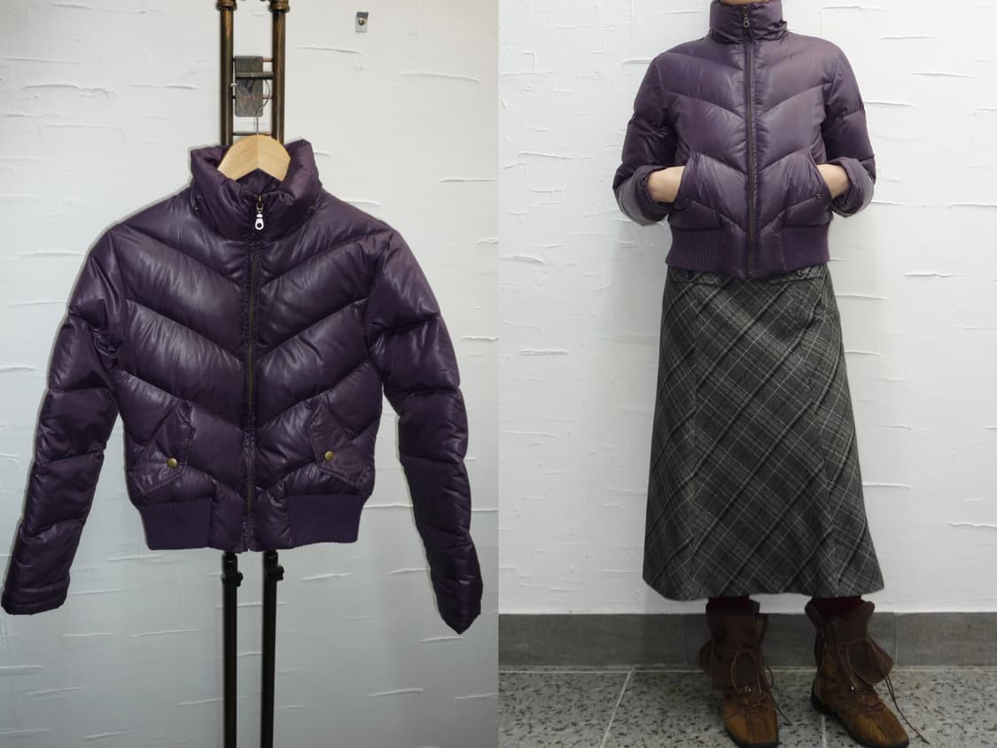 deep purple puffer 상품이미지1