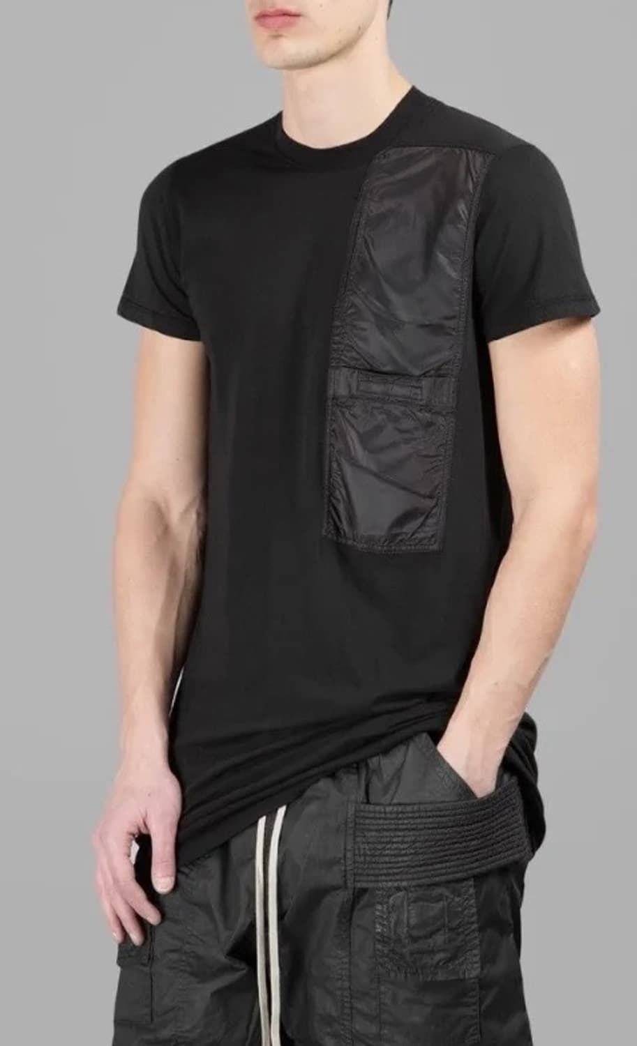 릭오웬스 16SS 다크쉐도우 포켓 티셔츠 블랙 상품이미지9