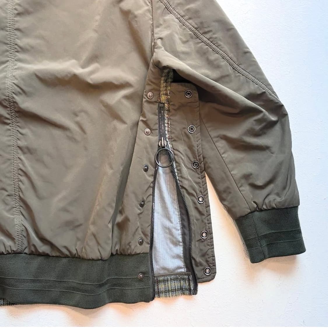 Wooyoungmi Square Back Logo nylon warmup 상품이미지4