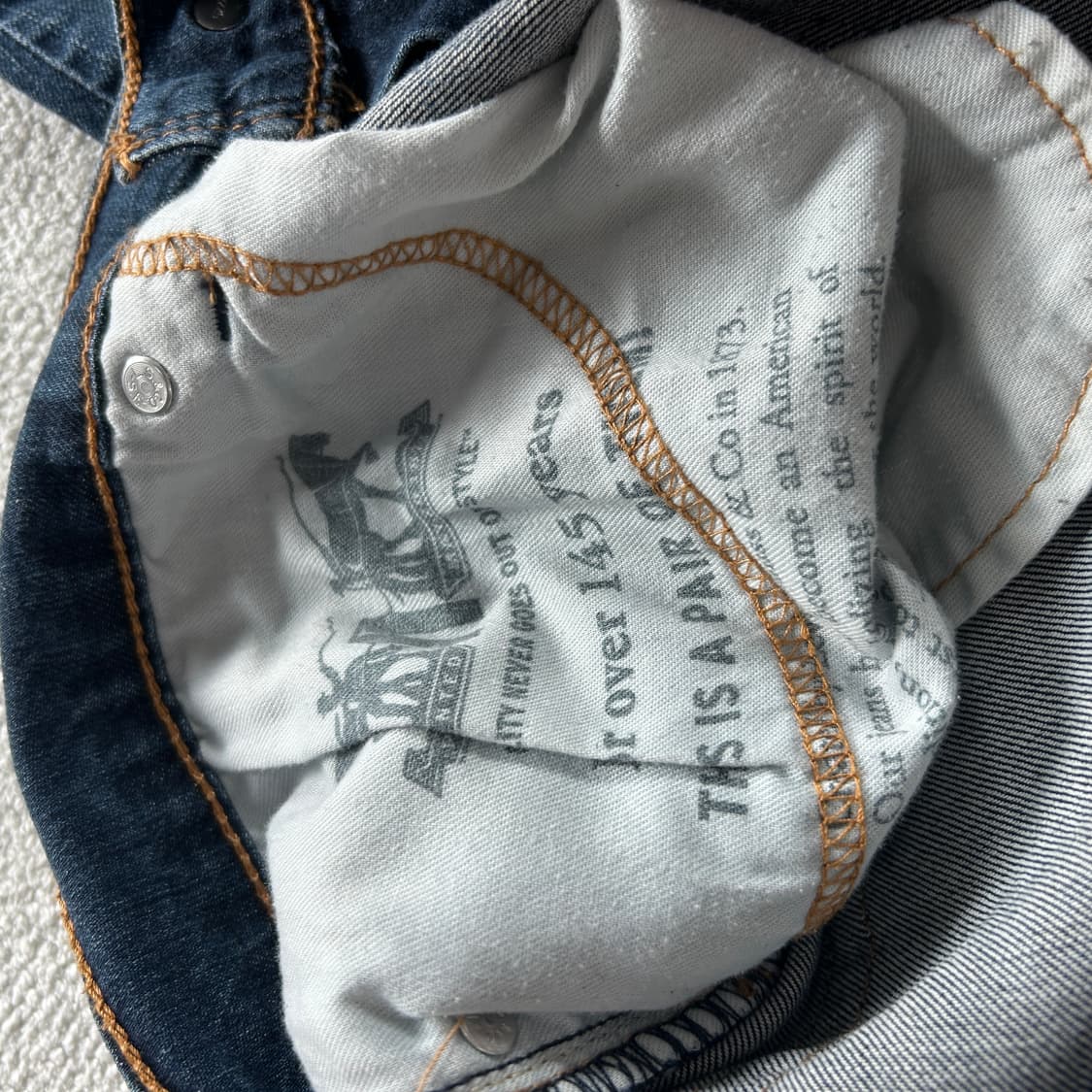 리바이스 청바지 데님 펜츠 511 32 상품이미지6