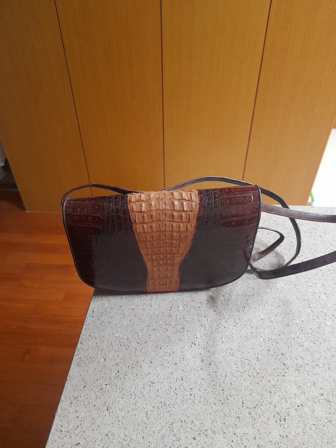 악어가죽 숄더백/크로스백 상품이미지1