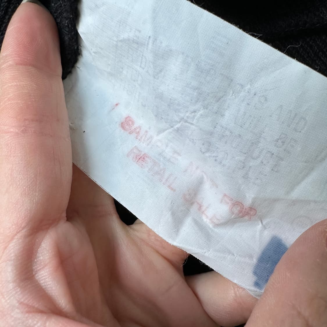 14AW 알렉산더맥퀸 아카이브 오버사이즈 벨벳 체크 맨투맨 (본사 샘플) 상품이미지10