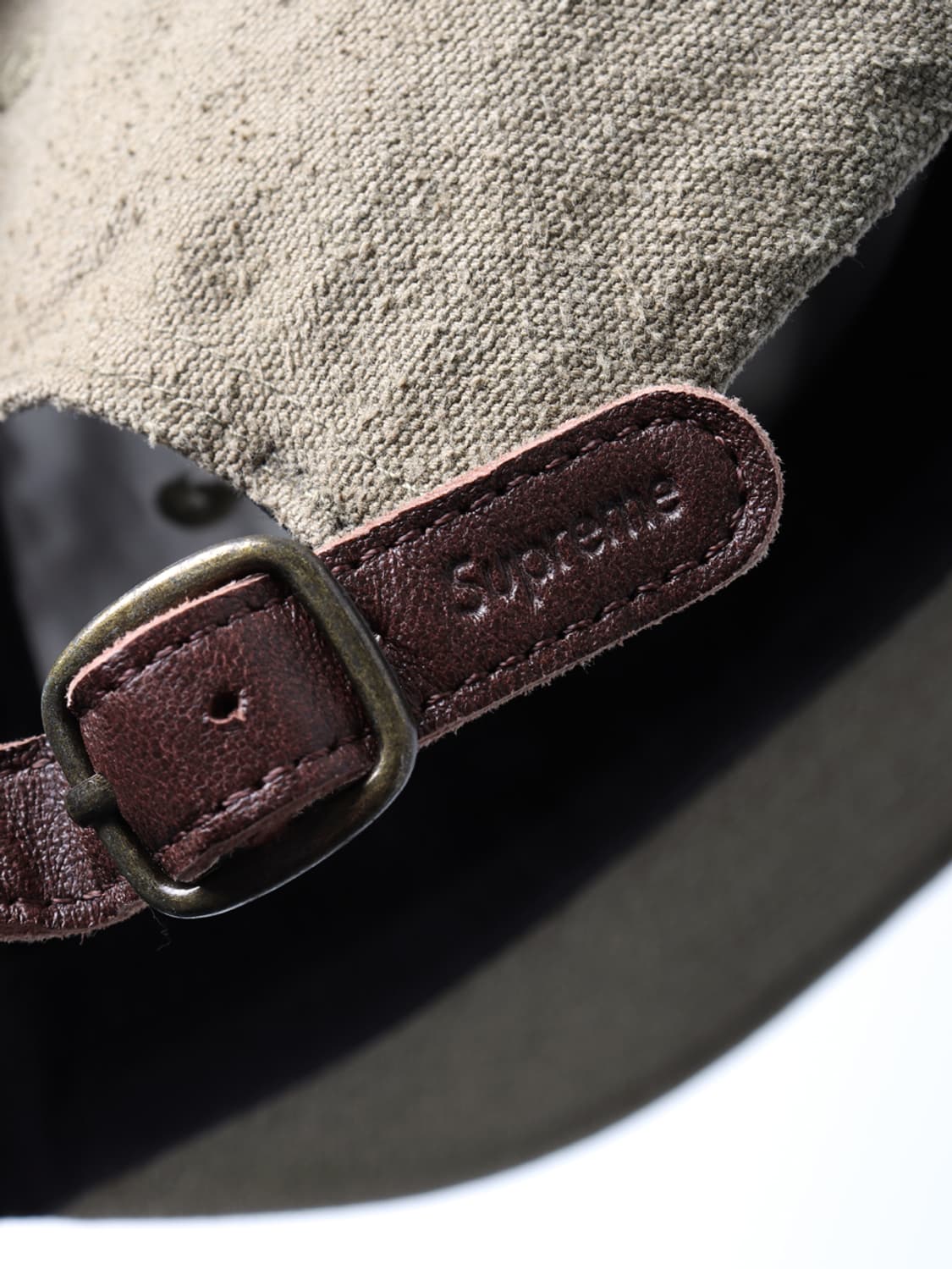 Supreme Napped Canvas Classic Logo Cap 상품이미지6