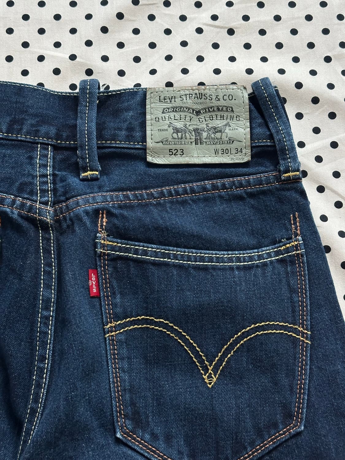 리바이스 523 데님팬츠 상품이미지6