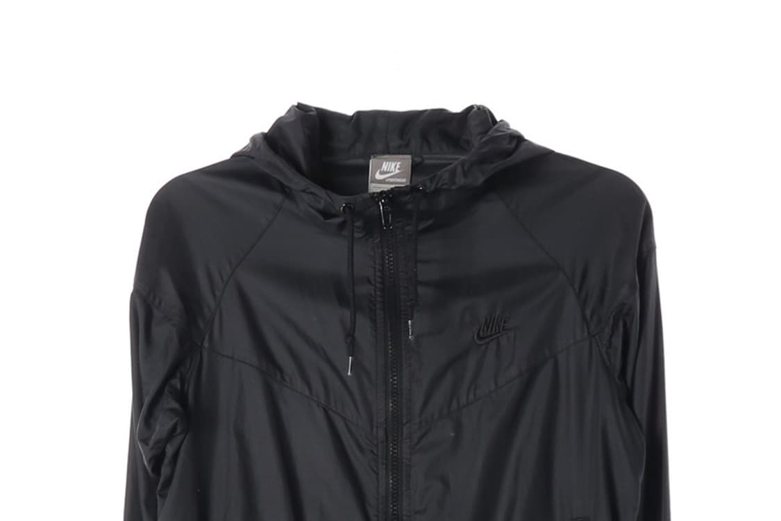 나이키 블랙 집업 후드 바람막이 L 상품이미지3
