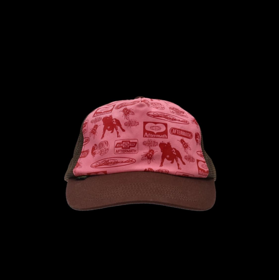 애프터매스 FULL PRINT MESH BALL CAP (BROWN) 상품이미지1