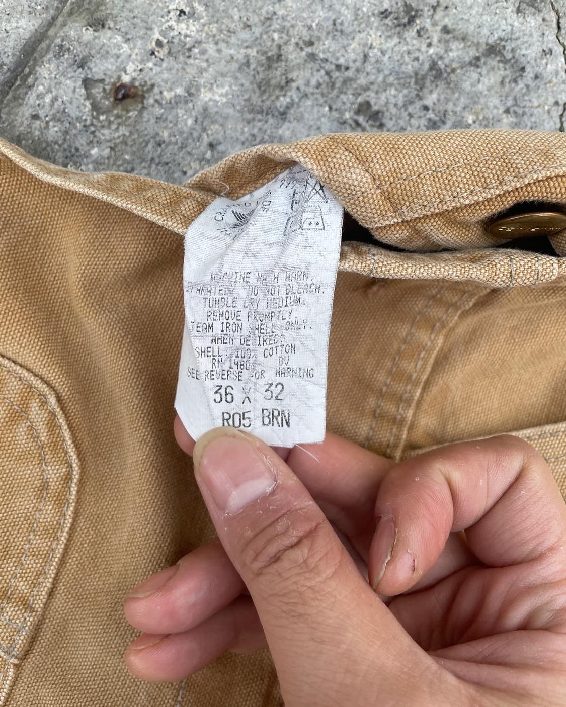 CARHARTT Double Knee overoll 상품이미지7