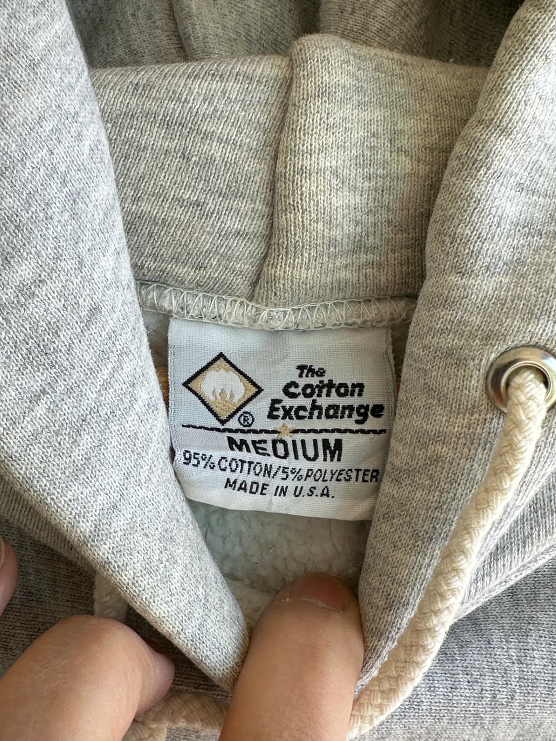 NORTH CAROLINA 레터링 빈티지 리버스위브 후디 M (105) 상품이미지5