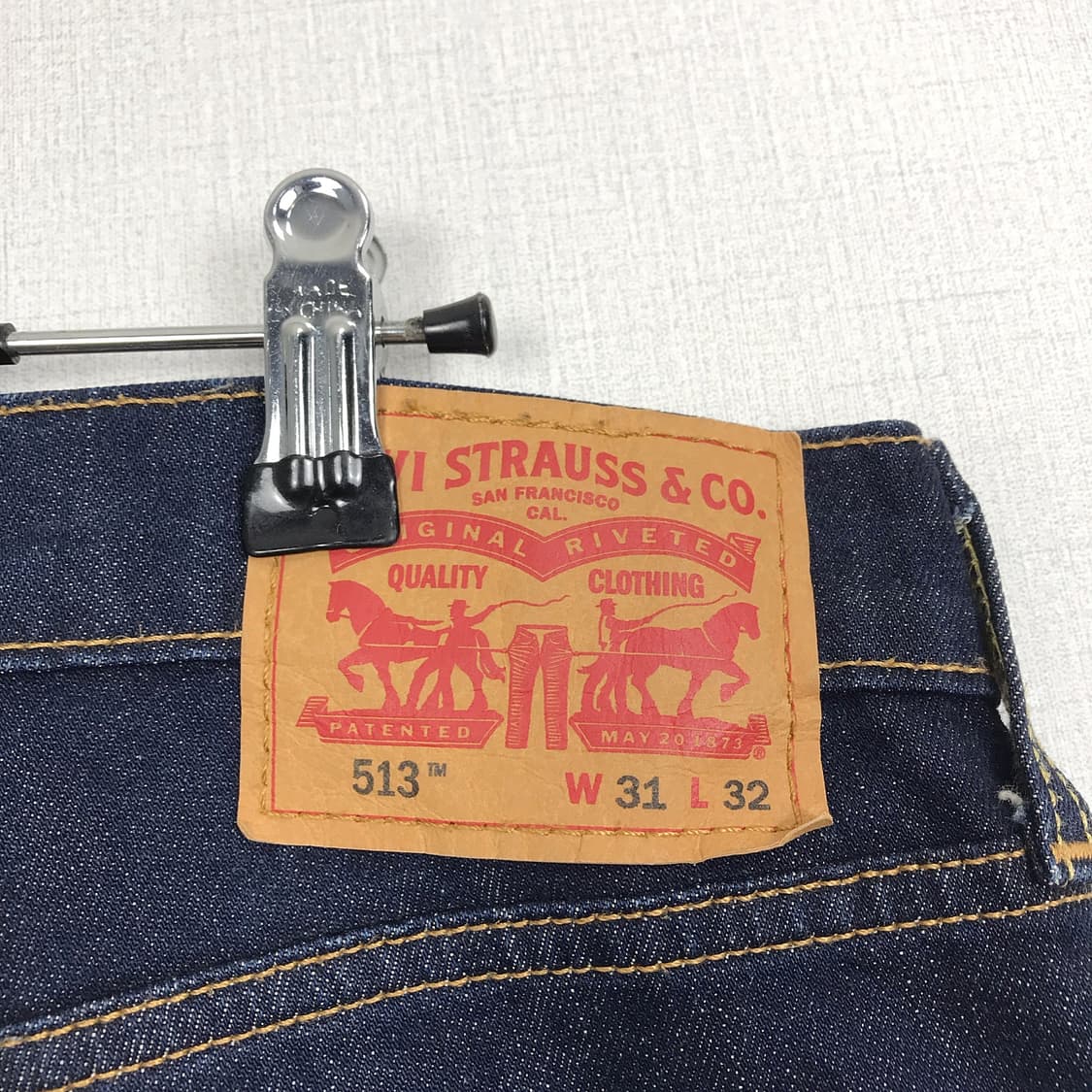 리바이스 513 슬림핏 데님 청바지 남성31 상품이미지9