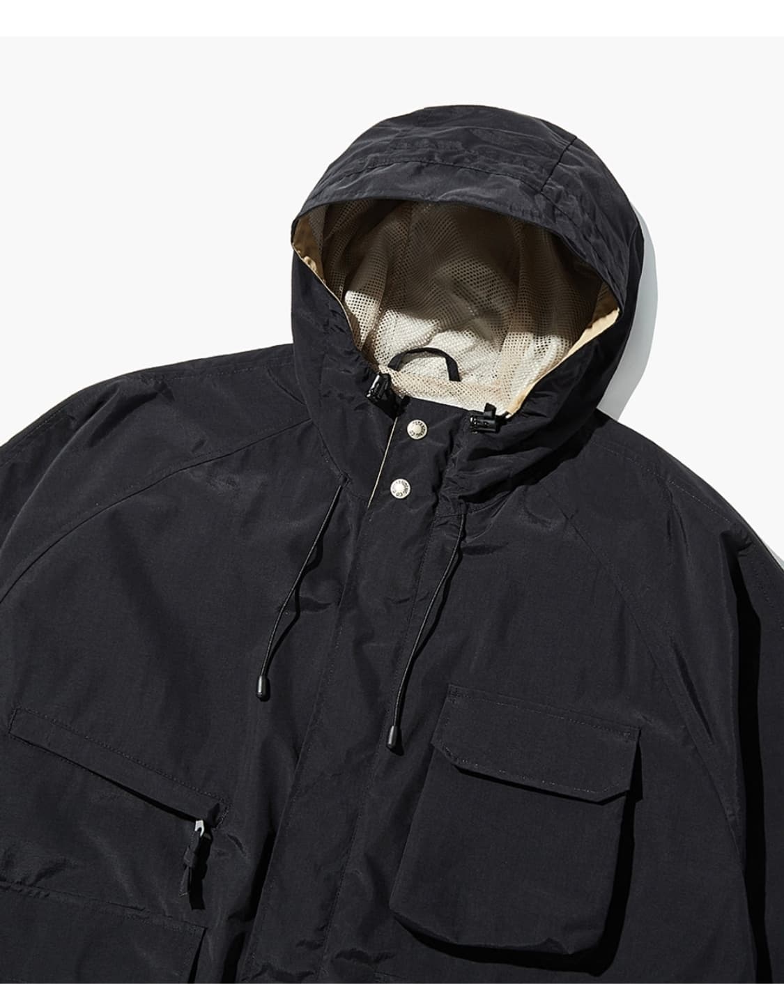 OUTSTANDING 헌팅 후드 자켓 상품이미지3