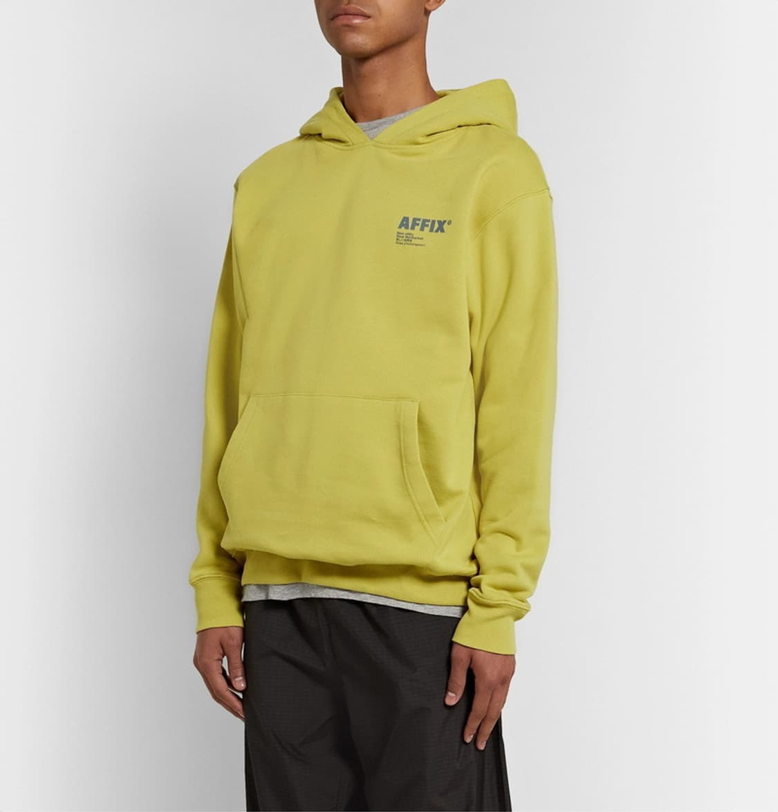 (L)아픽스 Affix 후드티 (옐로우) 후디 상품이미지2