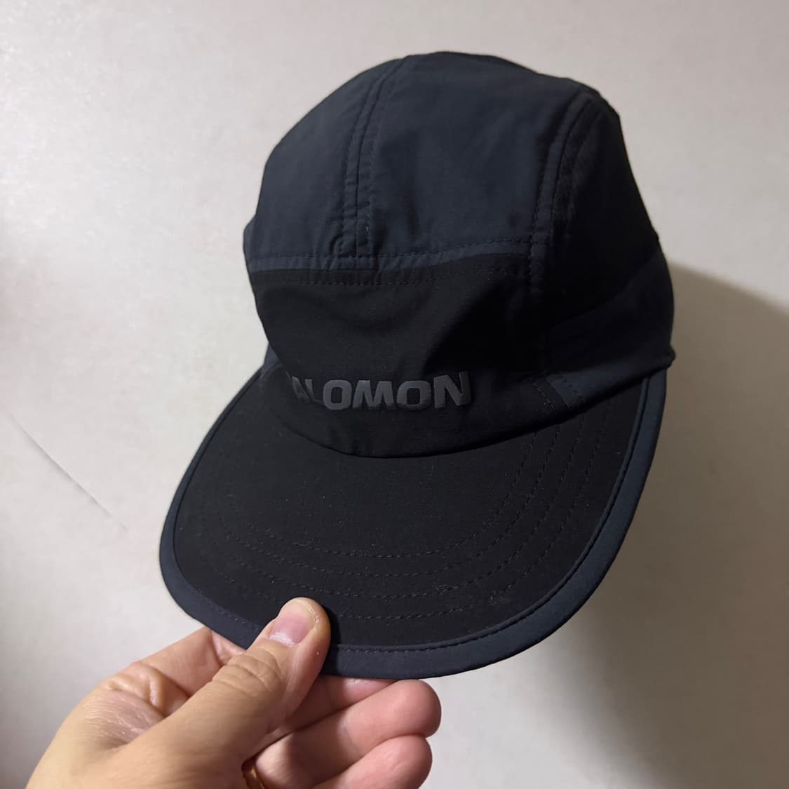 살로몬 템포스 러닝 블록 캡 블랙 상품이미지1