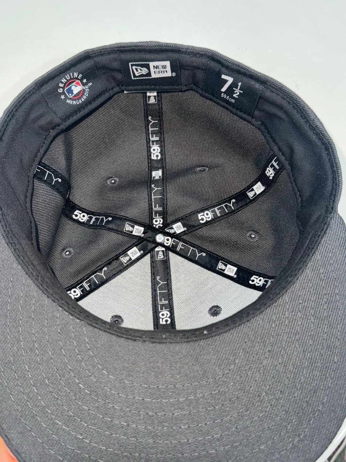 뉴에라 59fifty LA다저스 볼캡 mlb 모자 차콜 712 59.6 상품이미지6