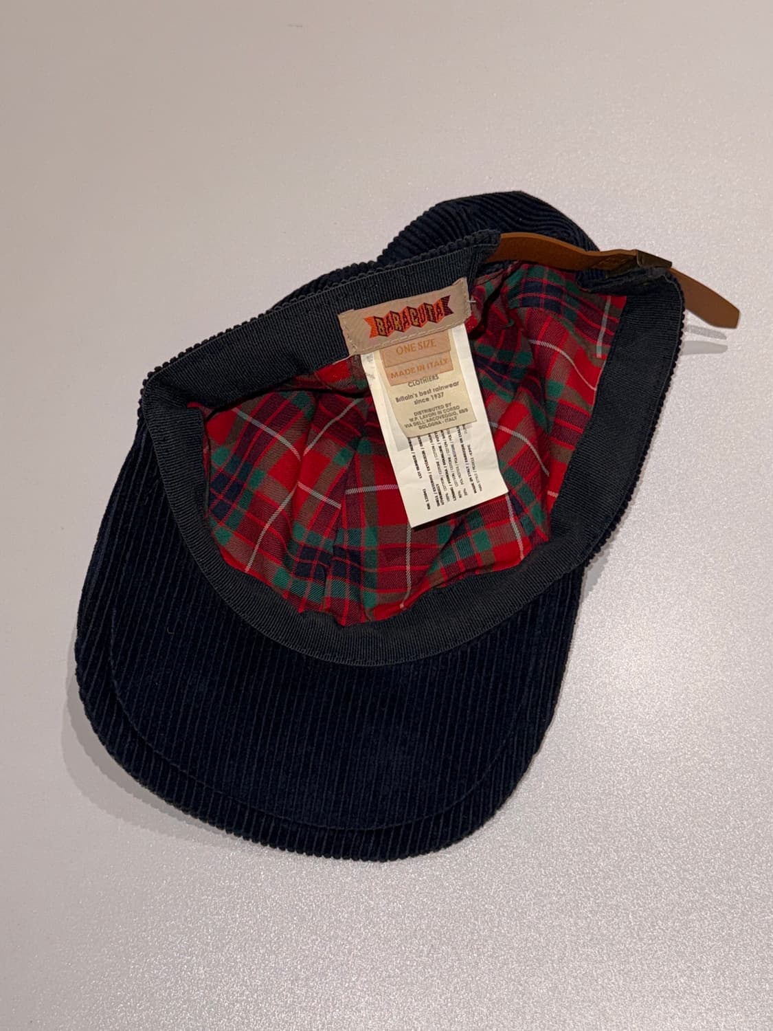 바라쿠타 코듀로이 모자 상품이미지3