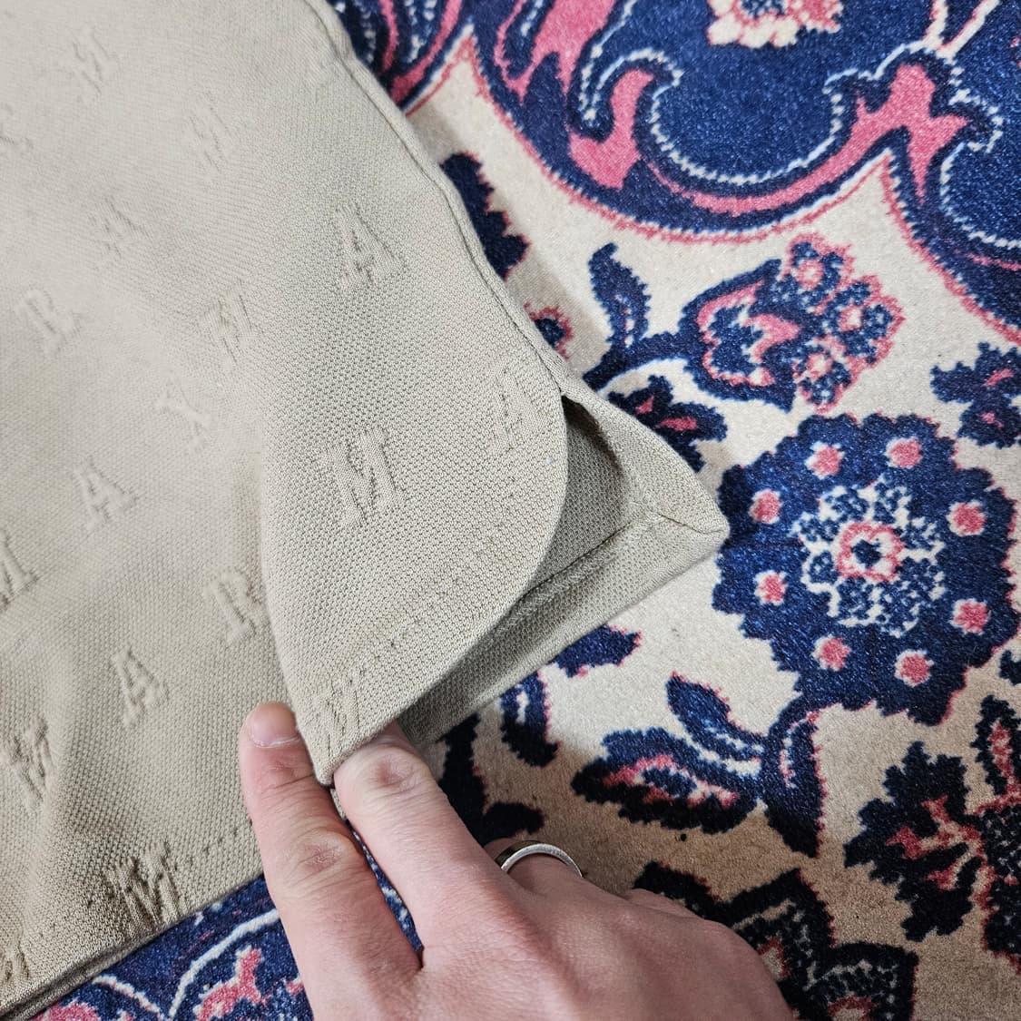 막스마라(MAXMARA) 양각 로고 니트 미니 원피스 36size 상품이미지5