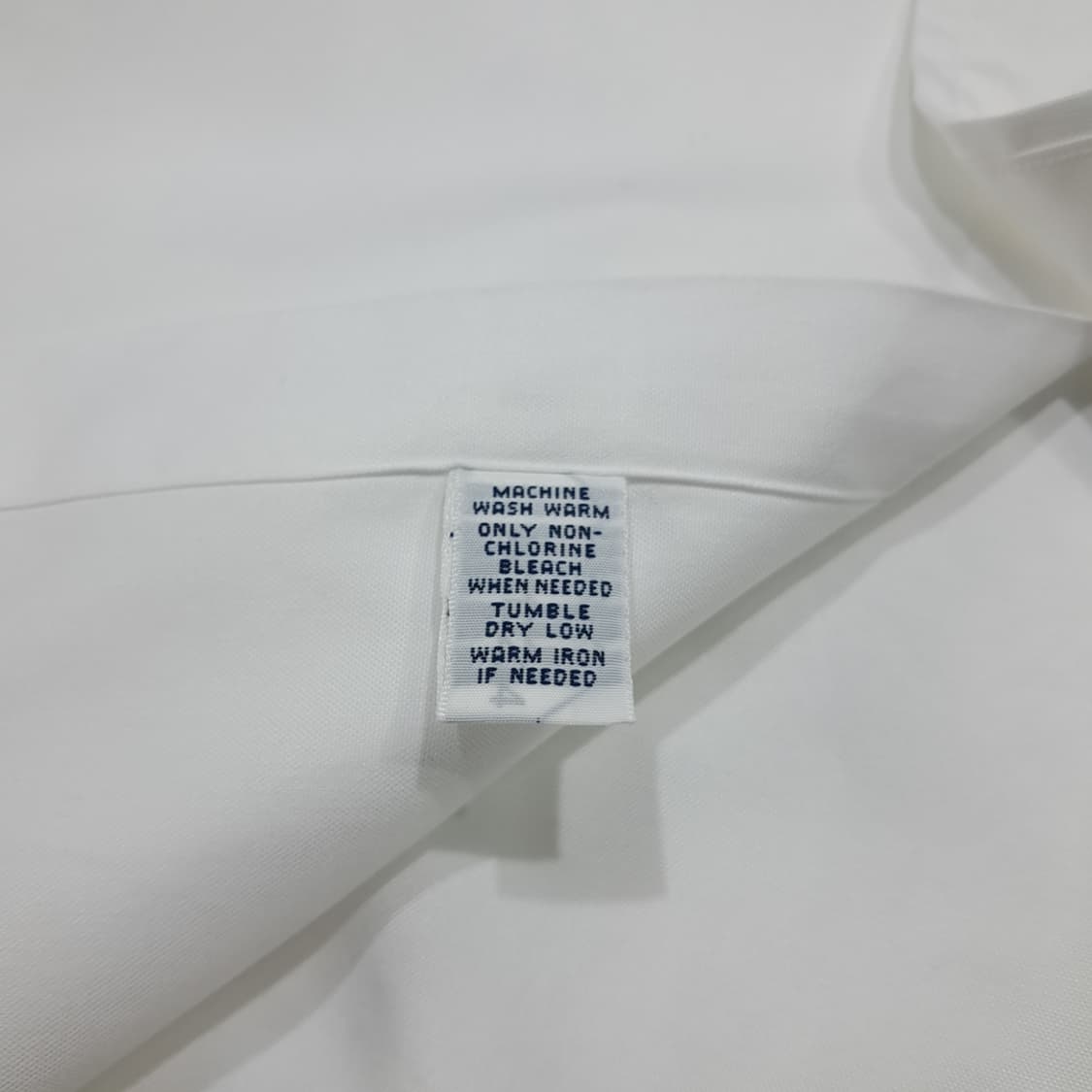 CL473 2XL 폴로 90s 홍콩판 코튼 버튼다운 화이트 셔츠 남방 상품이미지5