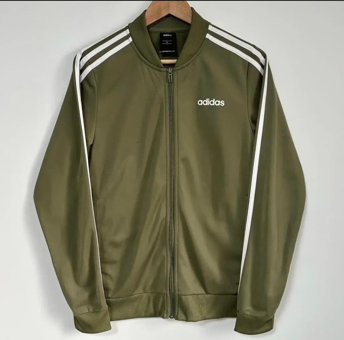 아디다스 카키색 연카키 올리브 트랙탑 져지 M 상품이미지1