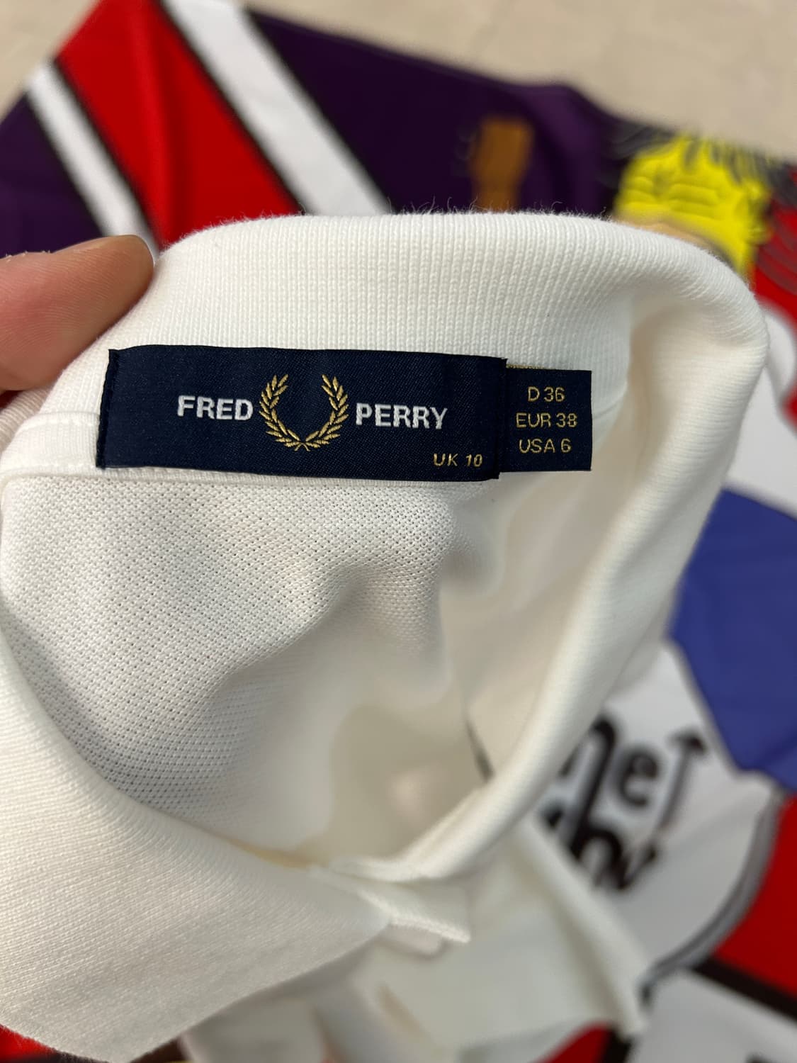 🇬🇧영국제) 프레드페리 카라 티셔츠🇬🇧 상품이미지3