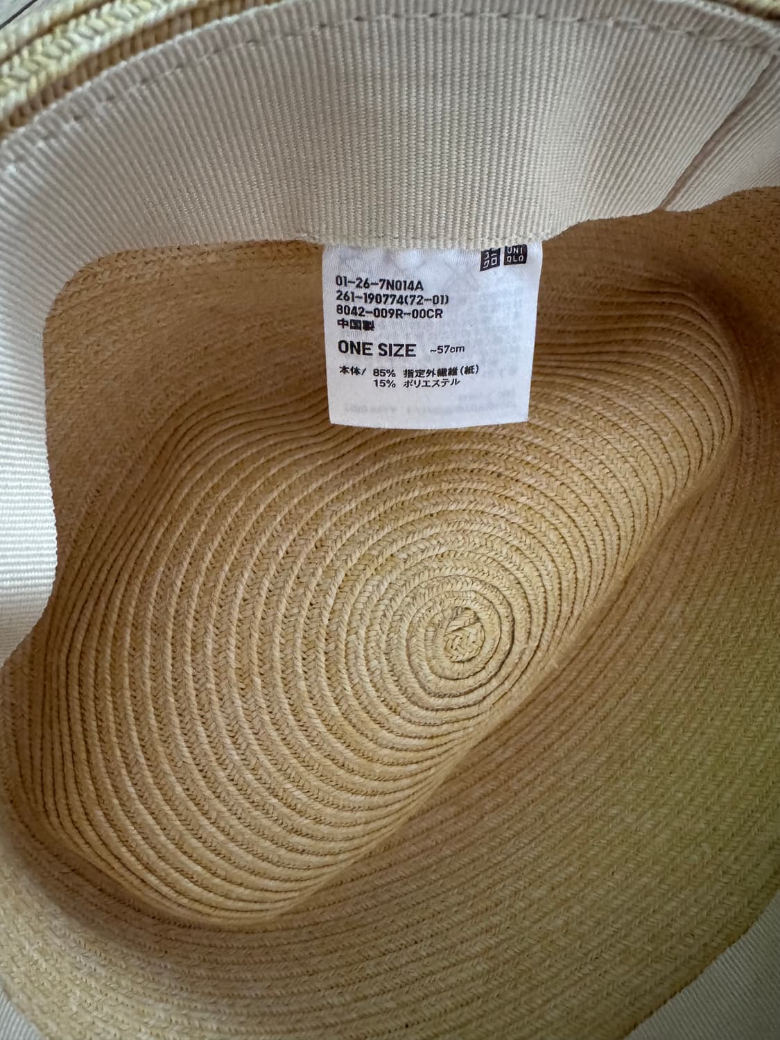 유니클로 바캉스 모자 상품이미지2