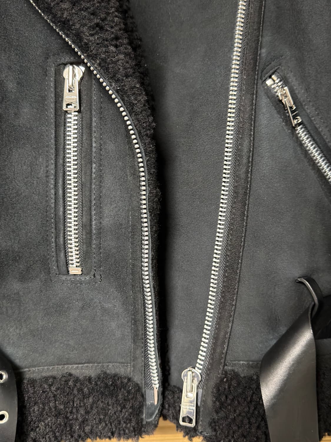 올세인츠 GARRIX 양가죽 무스탕 상품이미지10