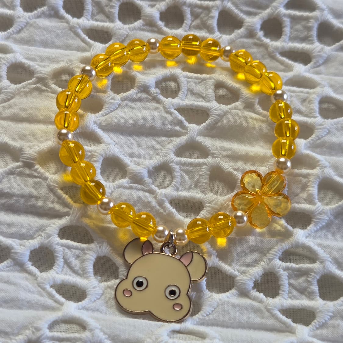 [핸드메이드] 캐릭터 팬던트 비즈팔찌 상품이미지3