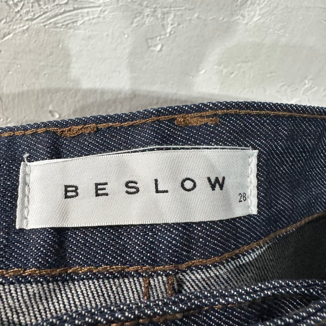 비슬로우 셀비지 데님 청바지 28 상품이미지4